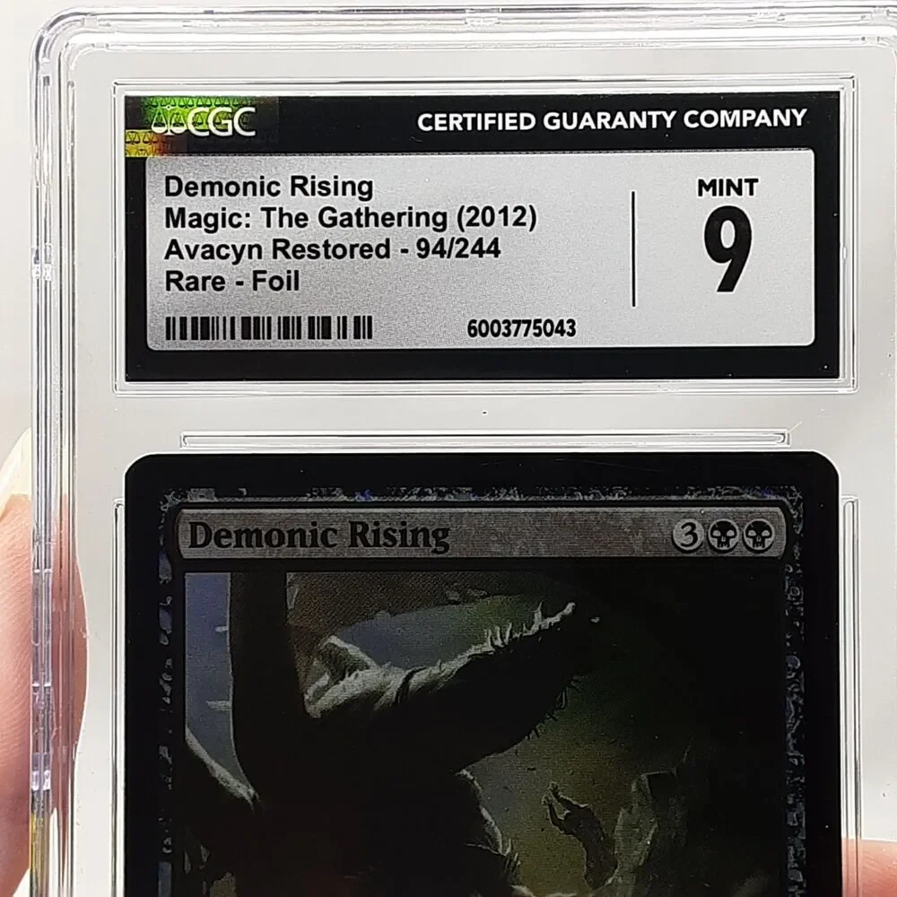 MTG - Avacyn Restored - Demonic Rising - Foil - Graded - CGC 9